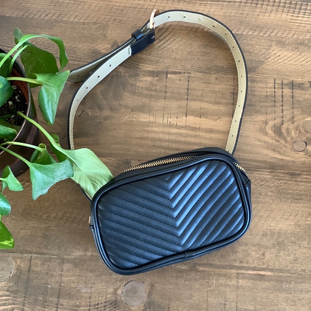 Steve Madden Quilted Belt Bag